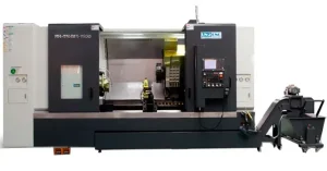 Токарный станок с ЧПУ Smartech RH-25-1500 с автоматической подачей прутка